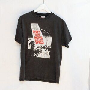 Rare Vgt Authentic Plan 9 From Outer Space Movie- T-shirt Horror Movie Vampira M